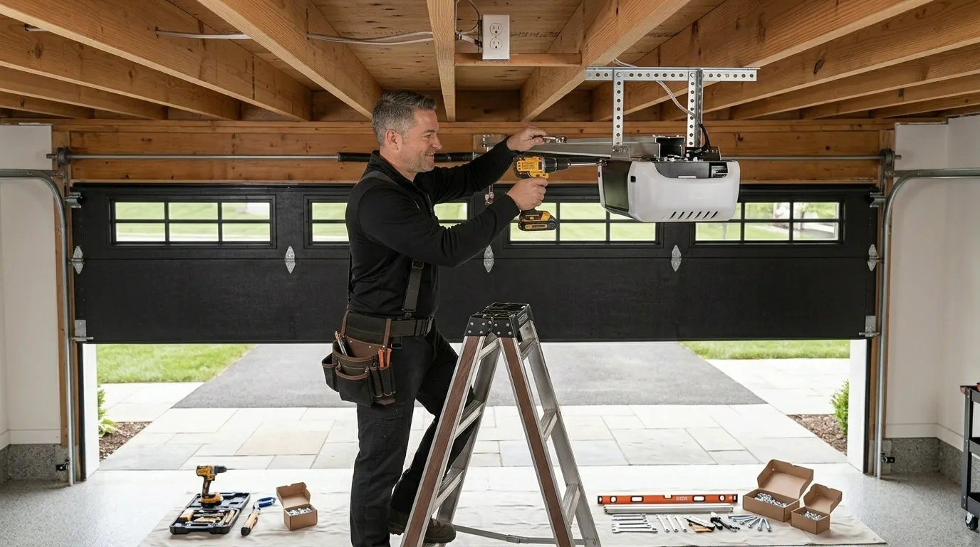 Garage door work by Westminster Garage Door Pros in Westminster, MD