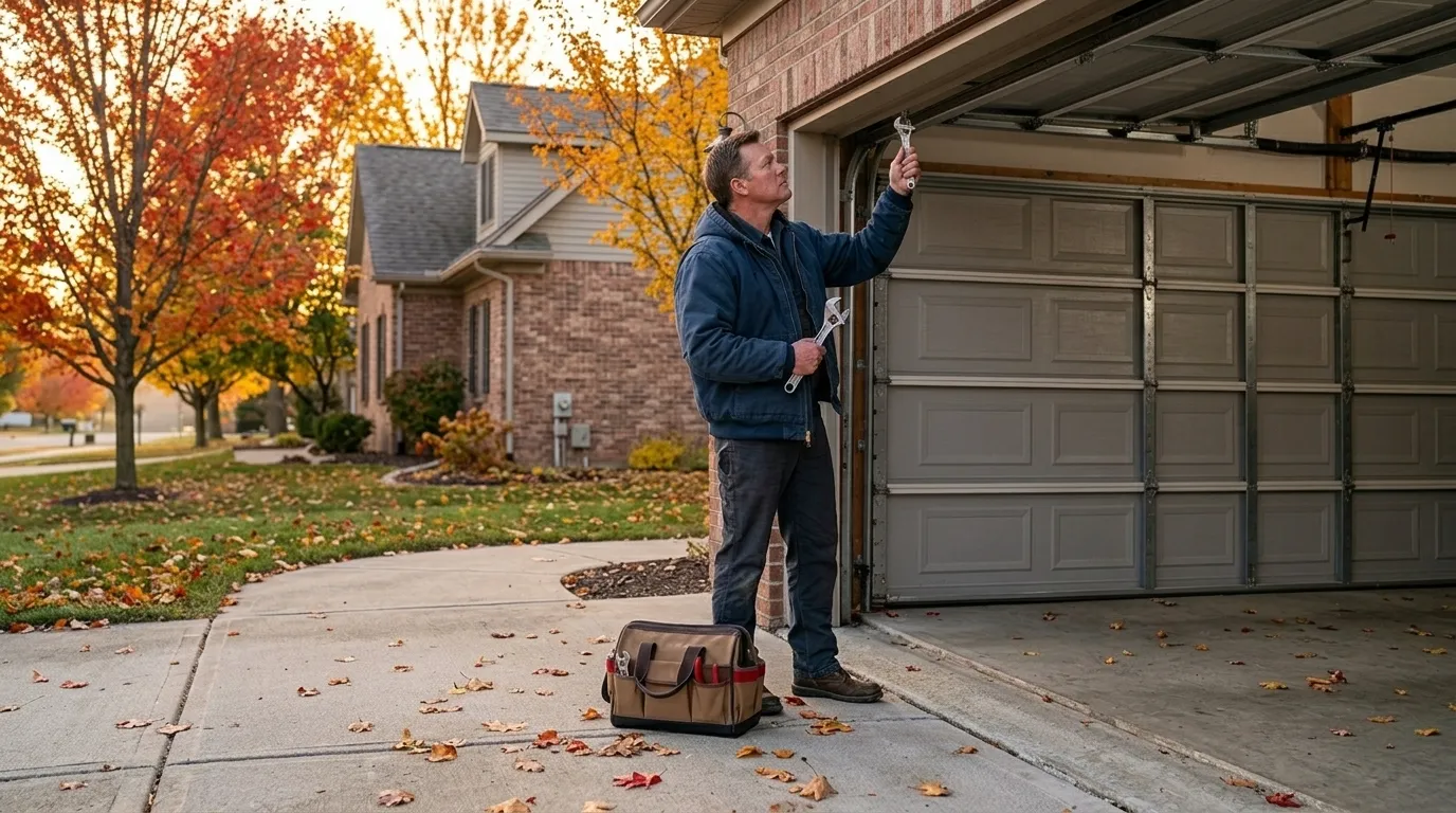 What Cold and Power Cuts Do to a Westminster Garage Door